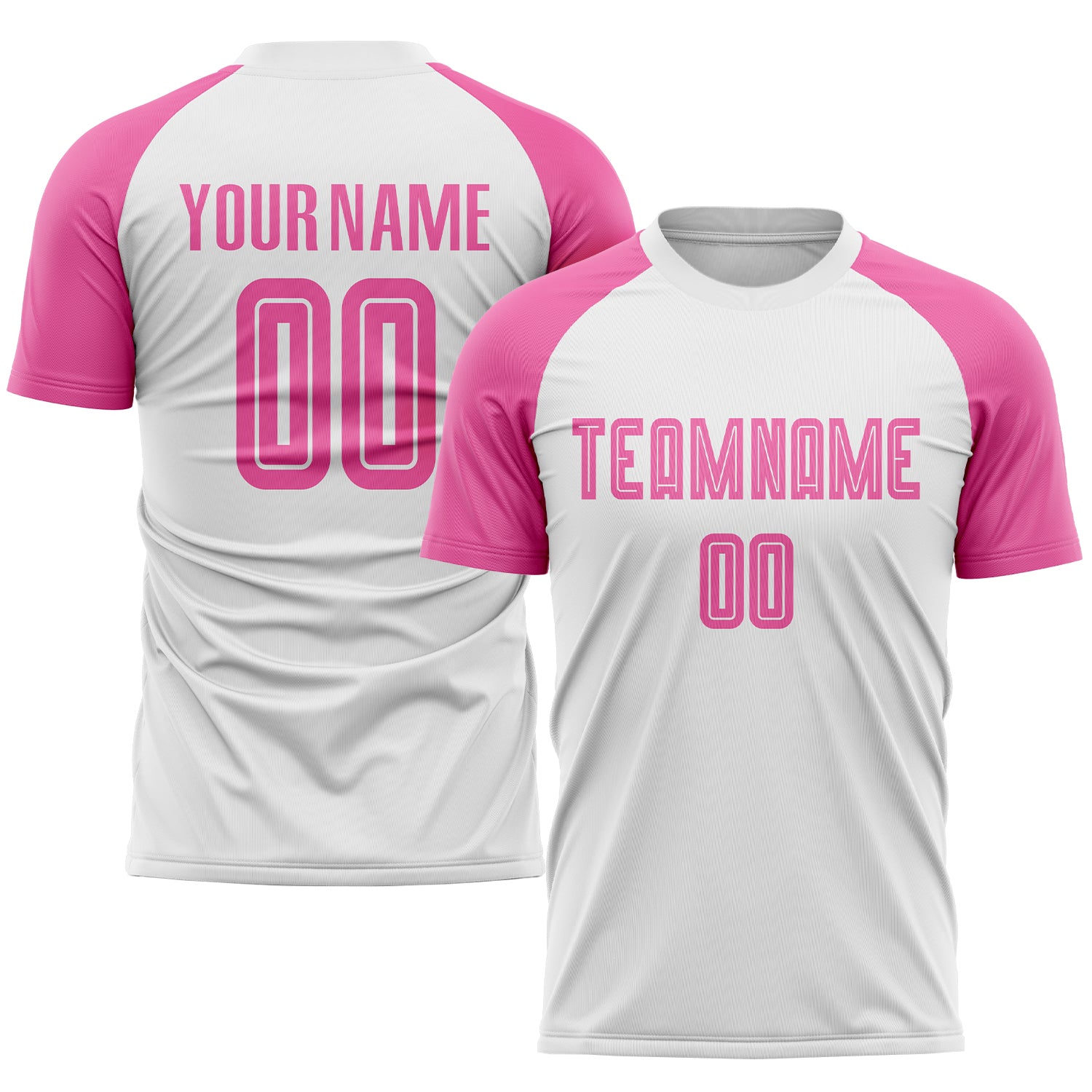 Cheap Custom Tie Dye Pink-White Sublimation Soccer Uniform Jersey Free  Shipping – CustomJerseysPro
