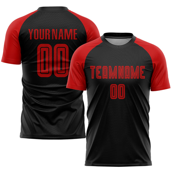 Football Jersey  Black and red, Football jerseys, Sports jersey