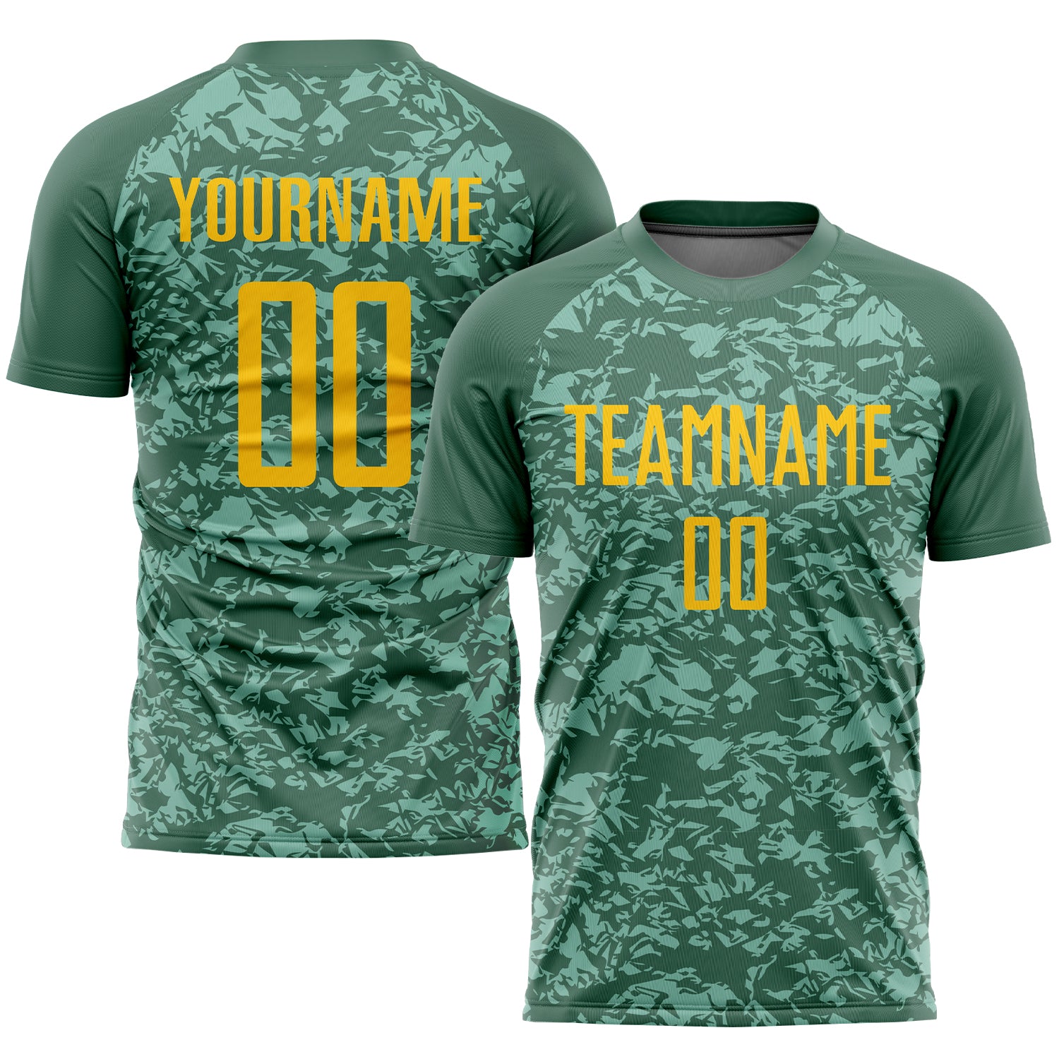 Custom Olive Black Sublimation Salute To Service Soccer Uniform Jersey in  2023