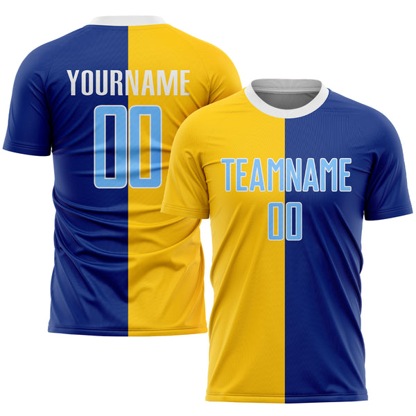 Blue Stripe - Custom Soccer Jerseys Kit Sublimated for Academy