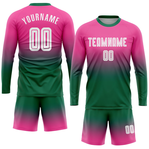 Cheap Custom Royal White-Neon Green Sublimation Soccer Uniform Jersey Free  Shipping – CustomJerseysPro