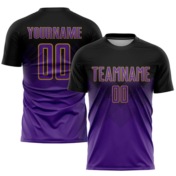 Cheap Custom Old Gold Purple-Black Hockey Jersey Free Shipping –  CustomJerseysPro