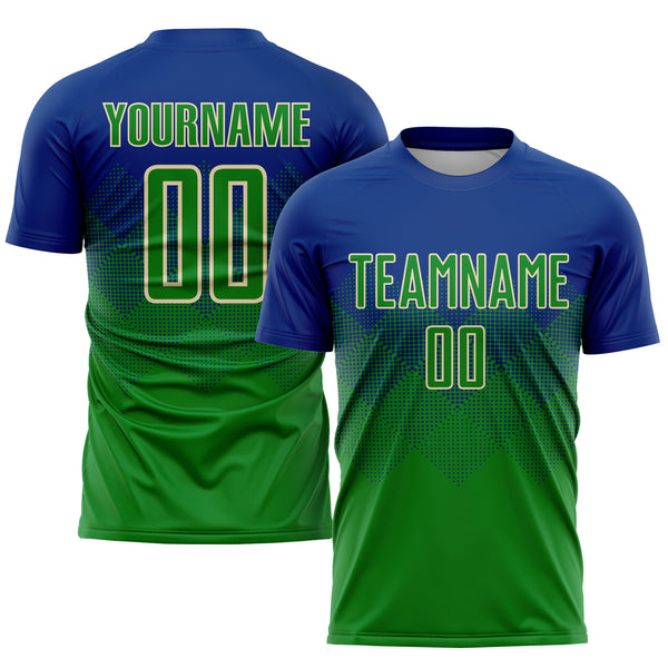 Sports Jersey Wholesale 100% Polyester Custom Logo Sublimated Soccer Jersey  Set Uniform