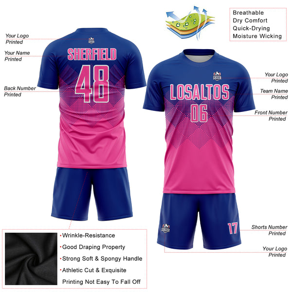 Cheap Custom Navy Sky Blue-White Sublimation Soccer Uniform Jersey Free  Shipping – CustomJerseysPro