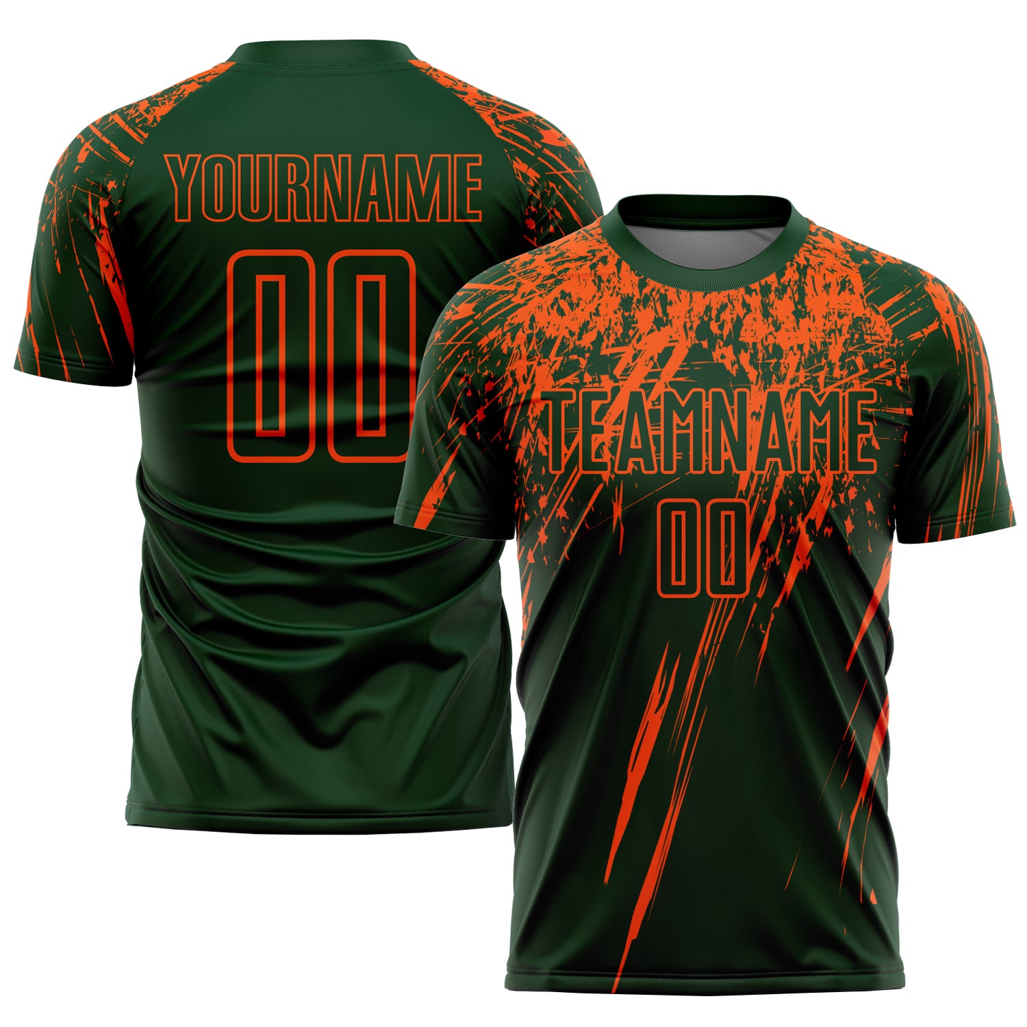 Football Jersey Design Blue and Orange Sublimation in 2023