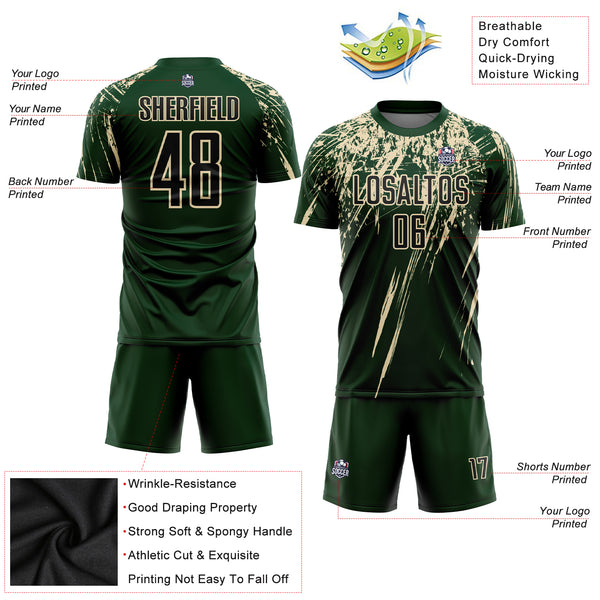 Cheap Custom Teal Teal-Black Sublimation Soccer Uniform Jersey Free  Shipping – CustomJerseysPro