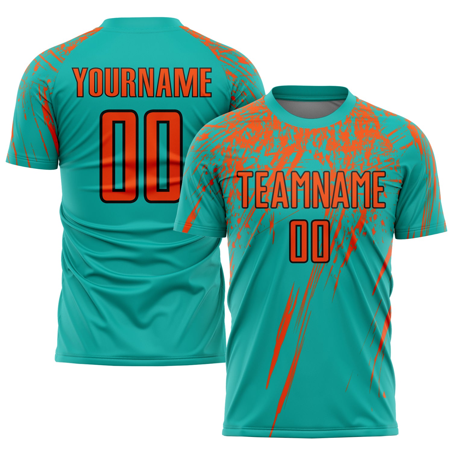 Source 2019/20 Wholesale Custom Blank Orange Soccer Jersey 100% Polyester Football  Jerseys on m.