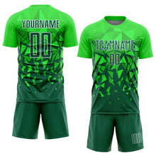 Laden Sie das Bild in den Galerie-Viewer, Custom Green Grass Green-White Sublimation Soccer Uniform Jersey
