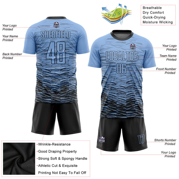 Cheap Custom Black Neon Green Sublimation Soccer Uniform Jersey Free  Shipping – CustomJerseysPro