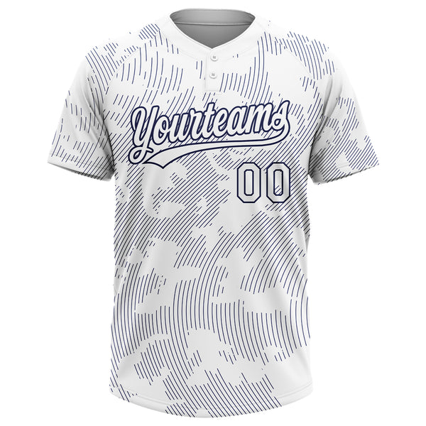 Cheap Custom White Navy-Gold Two-Button Unisex Softball Jersey Free  Shipping – CustomJerseysPro