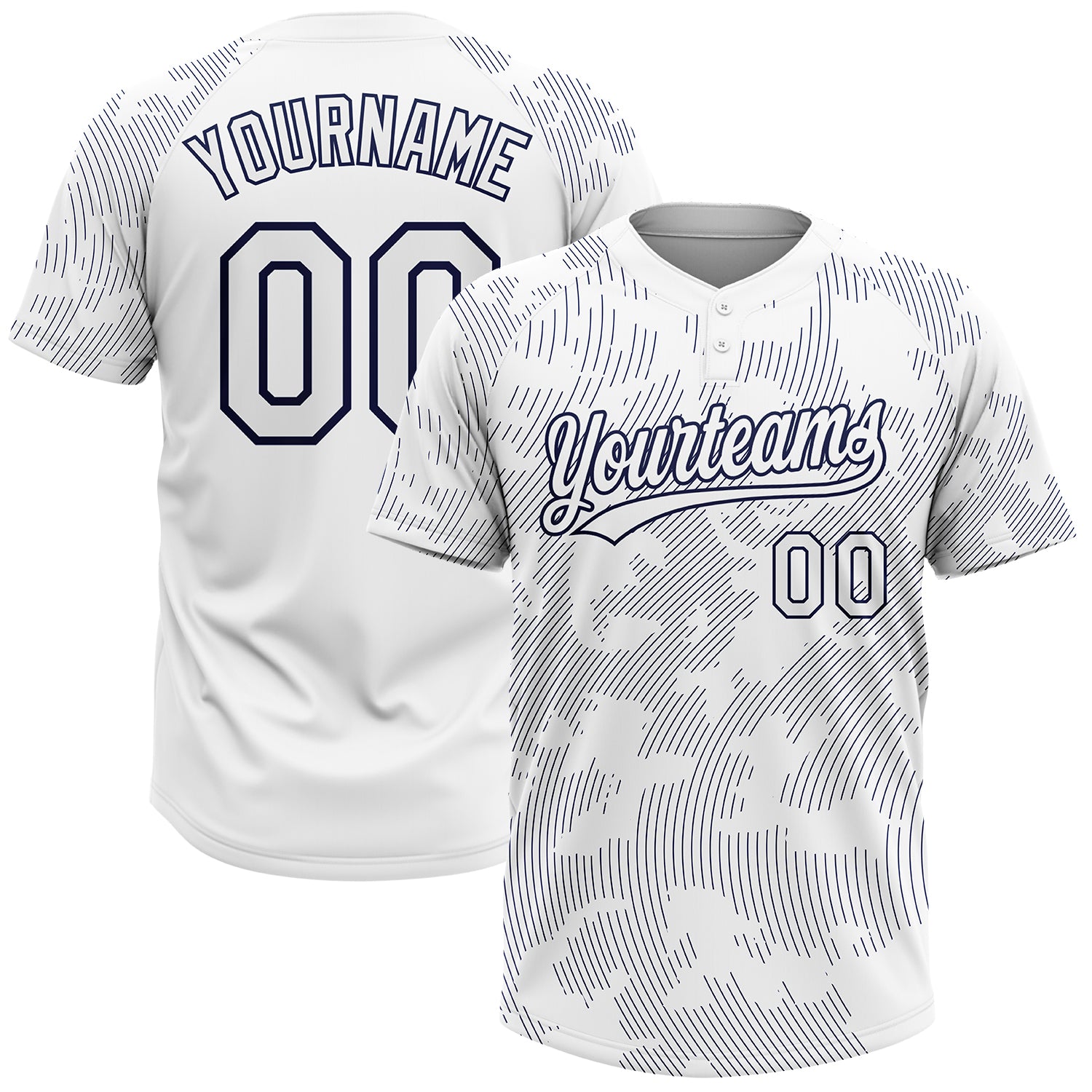 Cheap Custom White Navy-Red 3D American Flag Fashion Two-Button Unisex Softball  Jersey Free Shipping – CustomJerseysPro