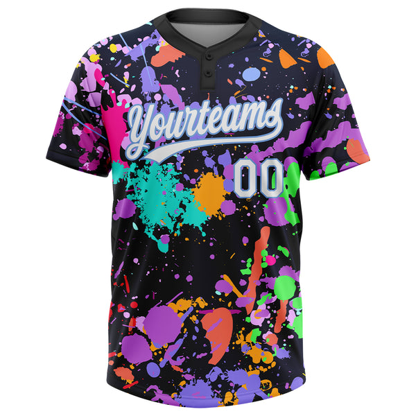 Custom Made You Own Design Softball Button Down Sublimation