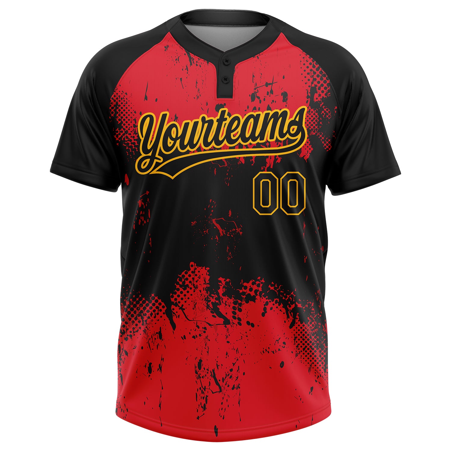 Athletic Knit Custom Sublimated Crew Neck Softball Jersey Design 1219 | Custom Apparel | Mens | Softball | Sublimated Apparel | Jerseys Youth M