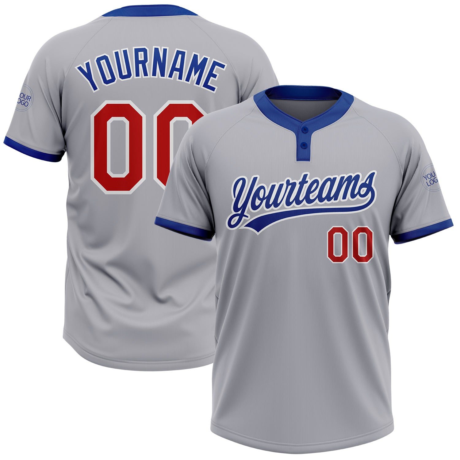 Outlawz Red Softball Jersey