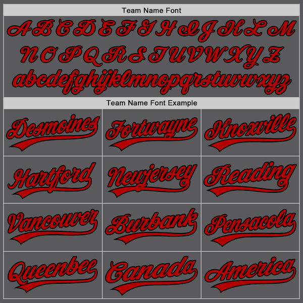 Cheap Custom Gray Black Pinstripe Red-White Authentic Baseball Jersey Free  Shipping – CustomJerseysPro