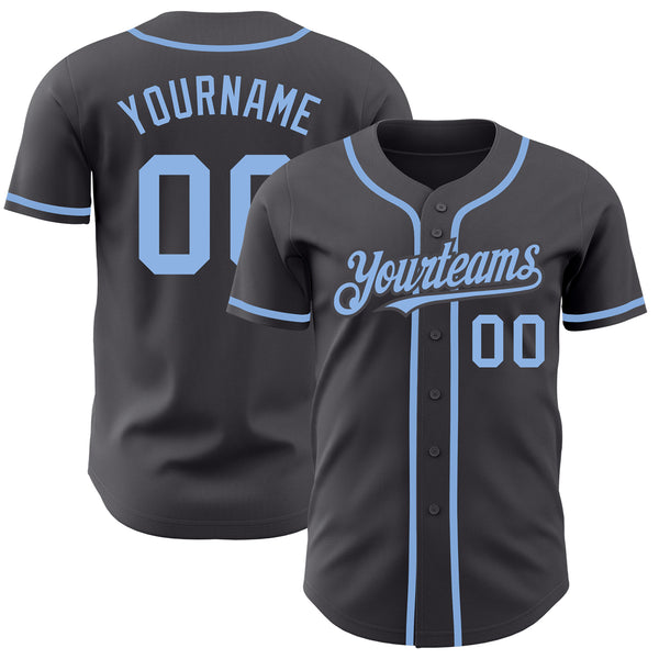 Custom Royals Jersey - Light Blue Stitch Baseball Gear