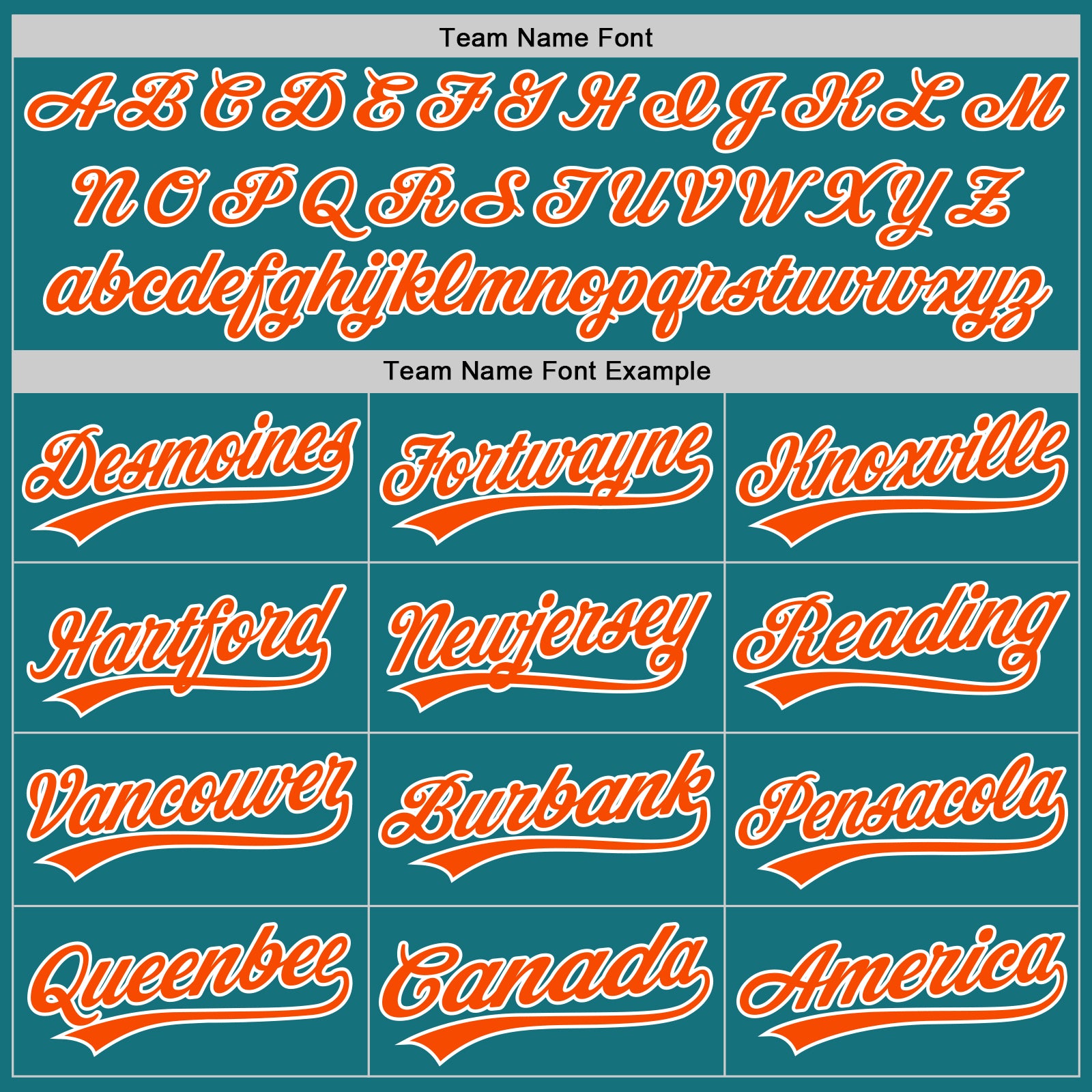 Custom Baseball Jersey Teal Orange-White Authentic Men's Size:L