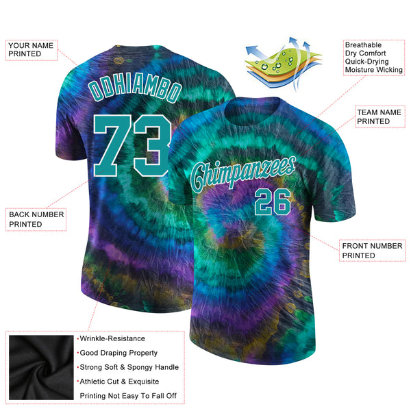 Custom Printable Logo Polyester Sweatshirt For Sublimation Tie Dye