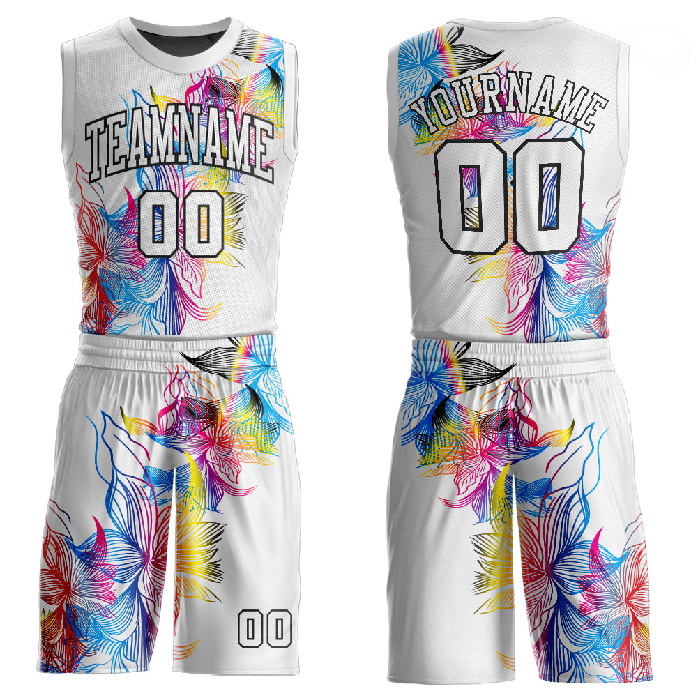 Full Sublimation Basketball Basketball Jersey Design 