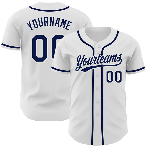 Custom Navy Silver-White Authentic Drift Fashion Baseball Jersey