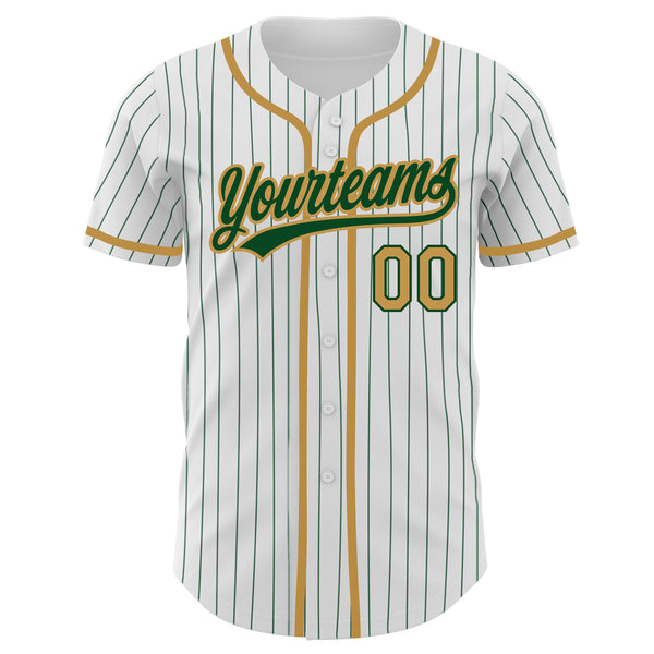 Cheap Custom Light Blue White Pinstripe Green Authentic Baseball Jersey  Free Shipping – CustomJerseysPro