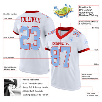 Custom White Football Jerseys Women's Men's Youth – Balises Seattle  Seahawks– CustomJerseysPro