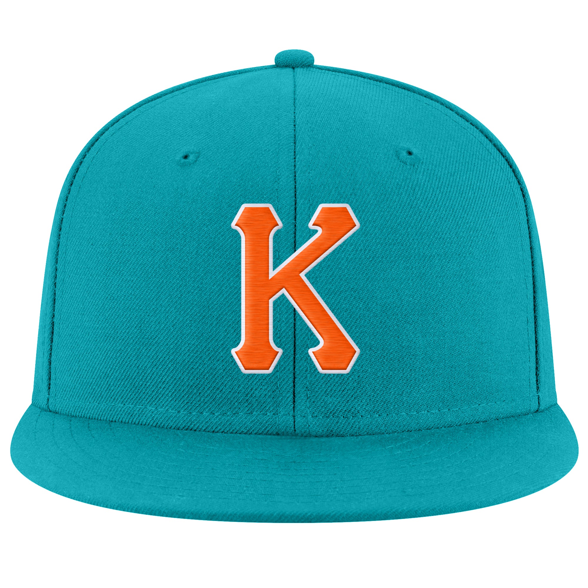 Sale Build White Hat Aqua Hat Orange – CustomJerseysPro