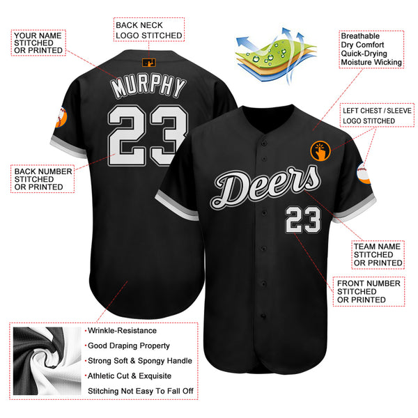 Cheap Grey Baseball Jersey Print-Design High Quality Sportwear For