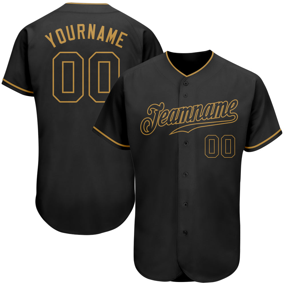 Cheap Custom White Old Gold-Black Authentic Split Fashion Baseball Jersey  Free Shipping – CustomJerseysPro