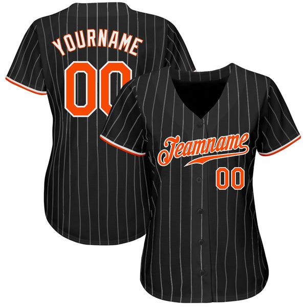 Cheap Custom Gray Black Pinstripe Red-White Authentic Baseball Jersey Free  Shipping – CustomJerseysPro