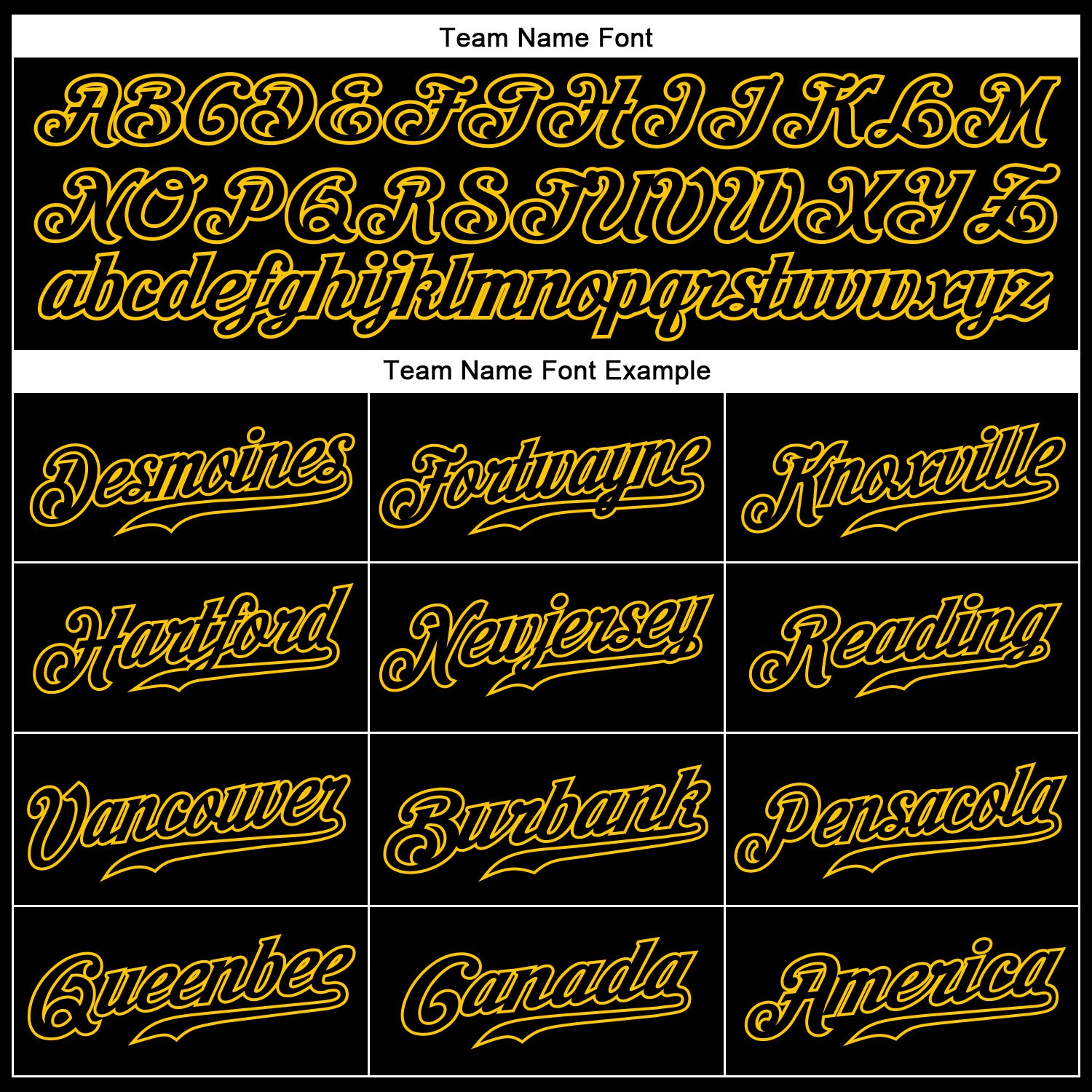 Custom Black Gold Yellow Custom Baseball Jerseys For Men & Women  JN11351_2654