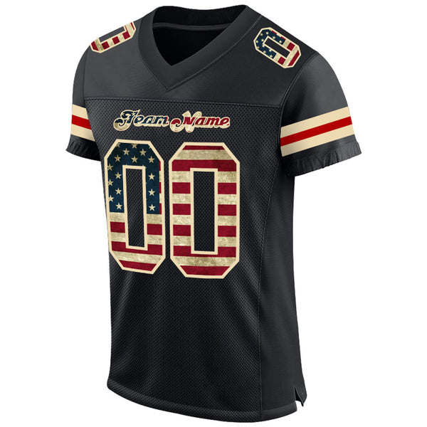 Custom Football Pro Game Jersey | Unique Colors | Stretch Mesh Body & Dazzle Football Jersey | Includes Team Name, Player Name and Numbers