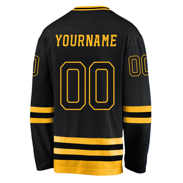 Cheap Custom Blue Black-White Hockey Jersey Free Shipping – CustomJerseysPro