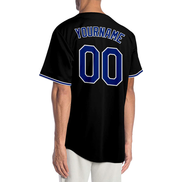 Cheap Custom Royal Black-Gold Authentic Split Fashion Baseball Jersey Free  Shipping – CustomJerseysPro