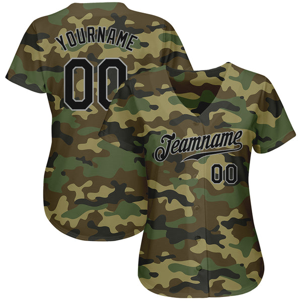 Cheap Custom Camo Vintage USA Flag-City Cream Authentic Salute To Service  Baseball Jersey Free Shipping – CustomJerseysPro