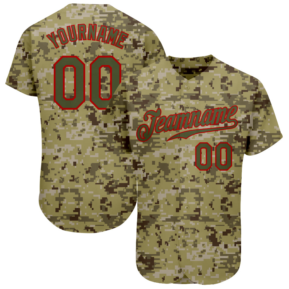 Custom Camo Navy-Gray Authentic Salute to Service Baseball Jersey Preschool Size:L