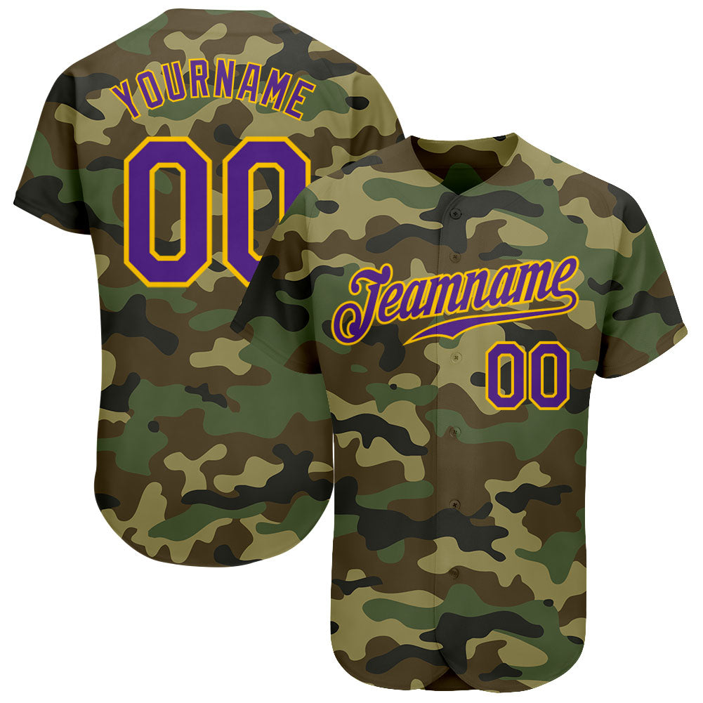 Camo Custom Baseball Jersey, Baseball Jersey Shirts