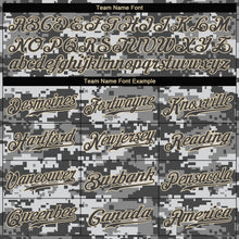 Загрузить изображение в средство просмотра галереи, Custom Camo Steel Gray-Cream Authentic Salute To Service Baseball Jersey
