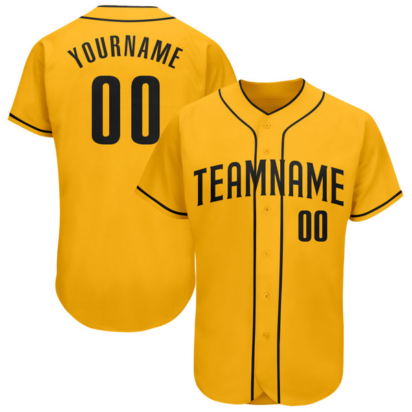 Cheap Custom Black Purple-Gold Authentic Baseball Jersey Free Shipping –  CustomJerseysPro