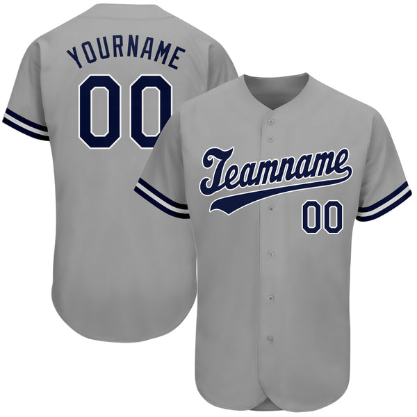 Sale Build Navy Baseball Authentic Aqua Jersey Gray – CustomJerseysPro