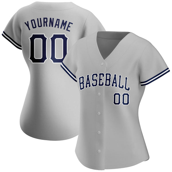 Sale Build Baseball Authentic White Jersey Navy – CustomJerseysPro