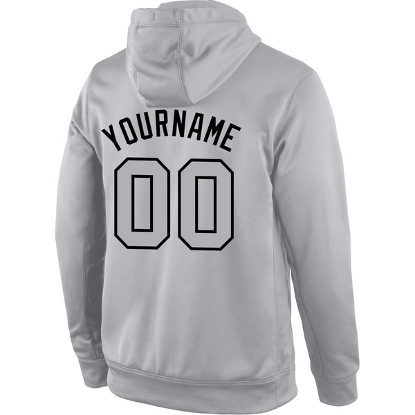 Cheap Custom Stitched Gray Gray-Black Sports Pullover Sweatshirt Hoodie Free  Shipping – CustomJerseysPro