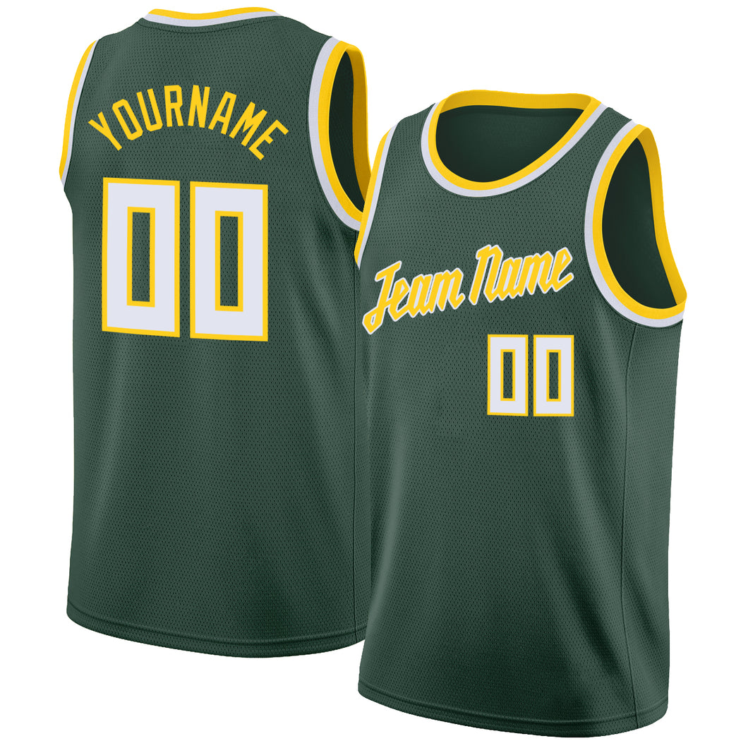 Milwaukee Bucks White and Green Basketball Jersey Designs