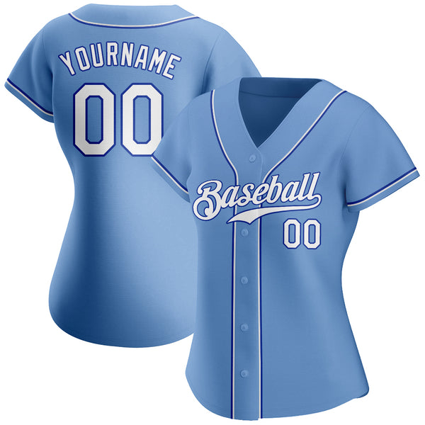 Sale Build Red Baseball Authentic White Jersey Royal – CustomJerseysPro
