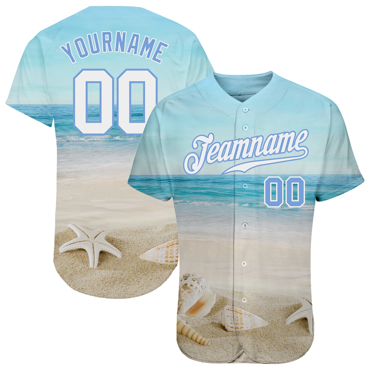 Cheap Custom Gold White-Light Blue Authentic Fade Fashion Baseball Jersey  Free Shipping – CustomJerseysPro