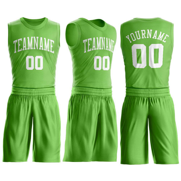 lime green basketball jersey