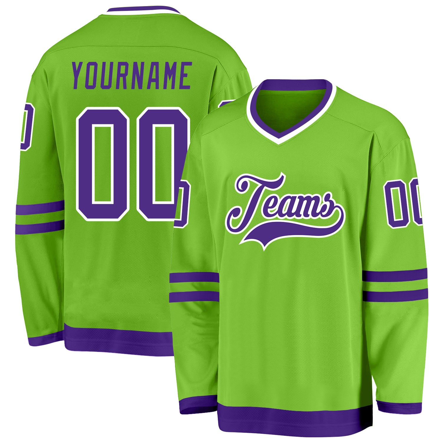 Cheap Custom Gold Purple-White Hockey Jersey Free Shipping –  CustomJerseysPro