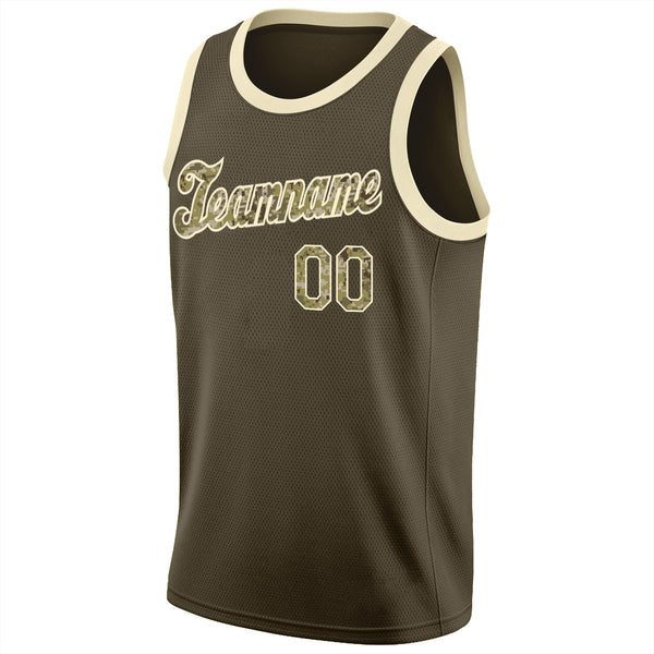  camouflage Custom Basketball Jersey Personalized