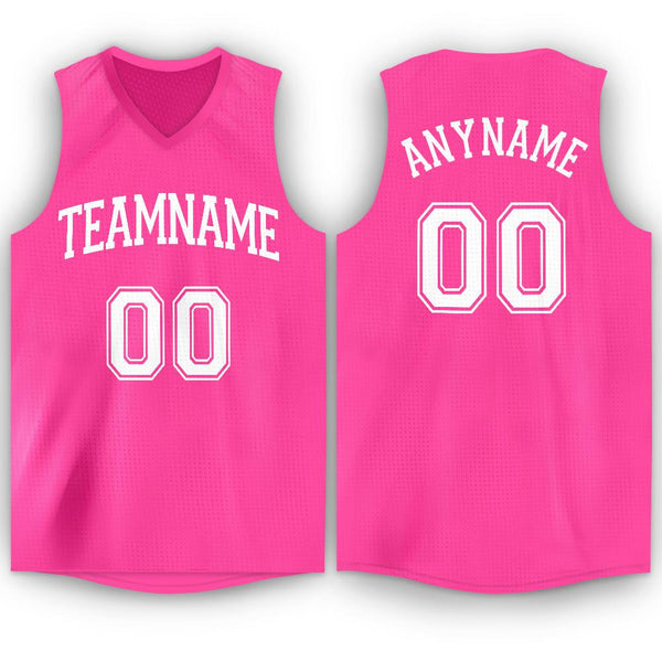 Cheap Custom Teal White-Pink Authentic Fade Fashion Basketball Jersey Free  Shipping – CustomJerseysPro