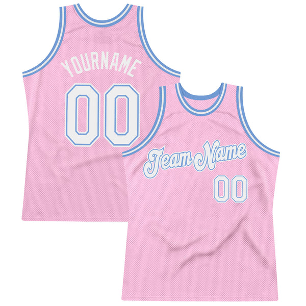 Ladies Football Replica Jersey Color Light Pink/White X-Large Size 